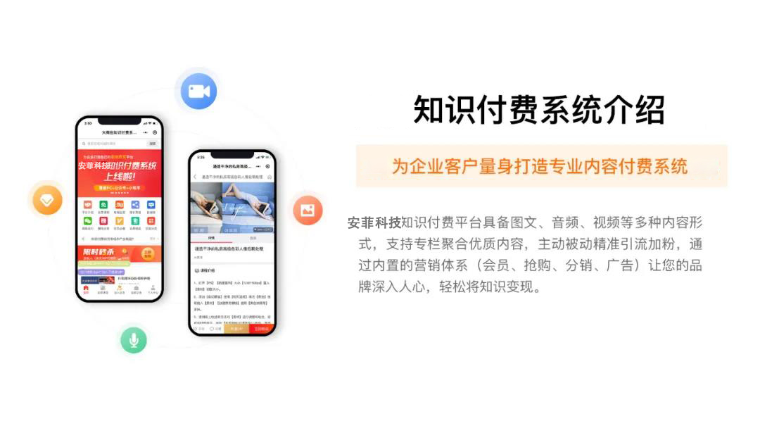 安菲科技知識付費能為內(nèi)容創(chuàng)作者變現(xiàn)嗎